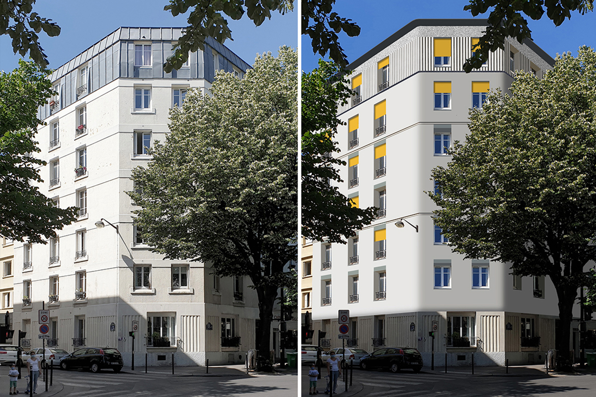 WEB – rue Bobillot avant apres