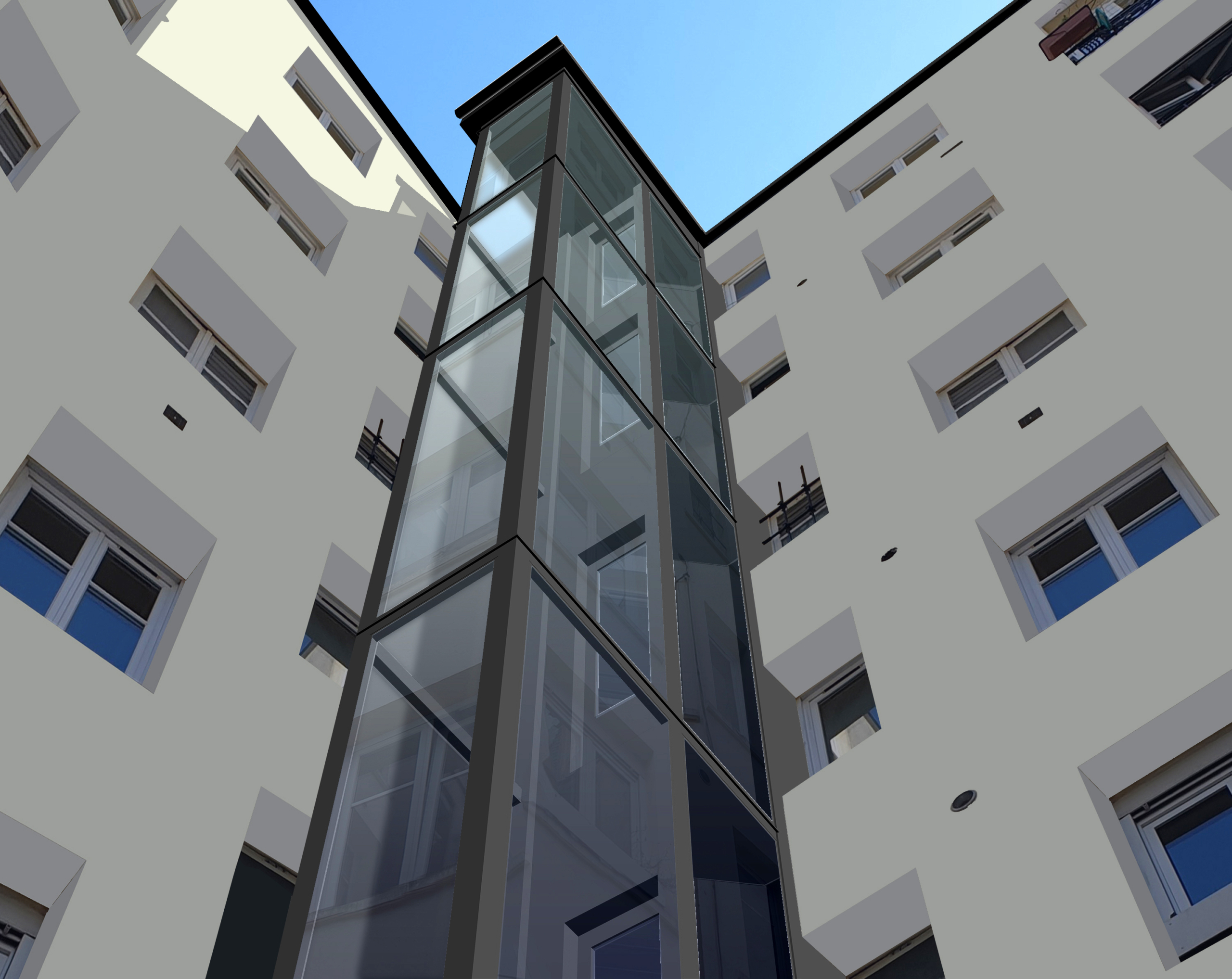 Perspective Ascenseur B